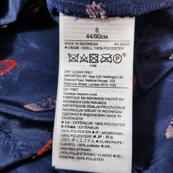 Banana Republic Embroidered Bow Ruffle Blouse - Picture 8 of 8